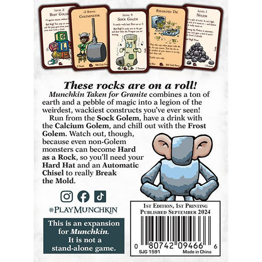Munchkin: Taken For Granite (Expansion) - The Fourth Place