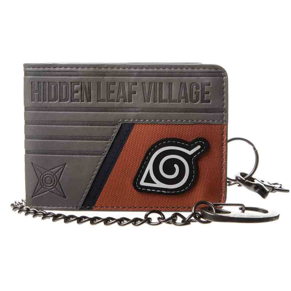 Naruto Hidden Leaf Village Chain Wallet - The Fourth Place