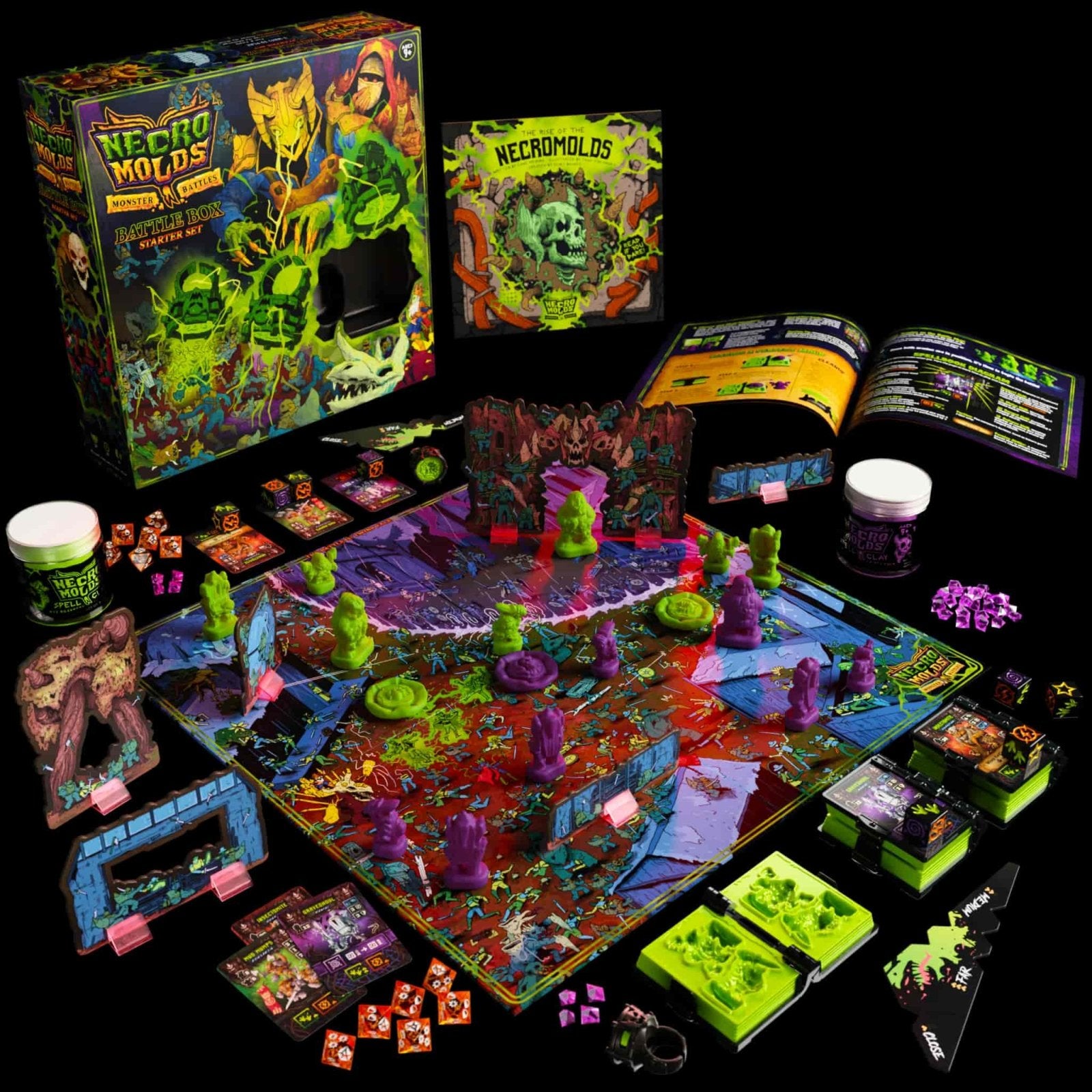 Necromolds Monster Battles Battle Box Starter Set - The Fourth Place