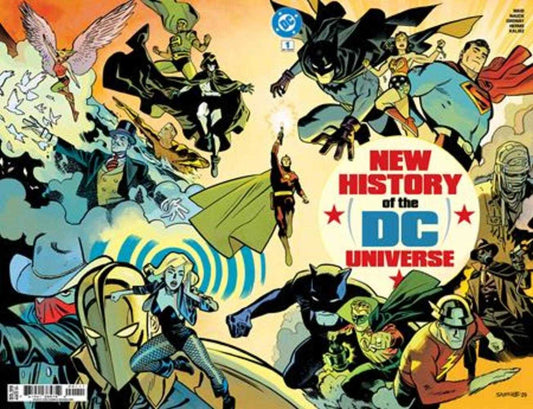 New History Of The DC Universe 1 (Of 4) Cover A Chris Samnee Wraparound - The Fourth Place