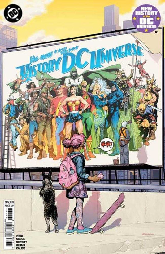 New History Of The DC Universe 1 (Of 4) Cover C Ryan Sook Card Stock Variant - The Fourth Place