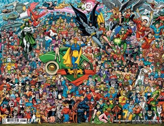 New History Of The DC Universe 1 (Of 4) Cover D Scott Koblish Legacy Wraparound Card Stock Variant - The Fourth Place