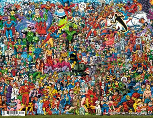 New History Of The DC Universe 2 (Of 4) Cover D Scott Koblish Legacy Card Stock Variant - The Fourth Place