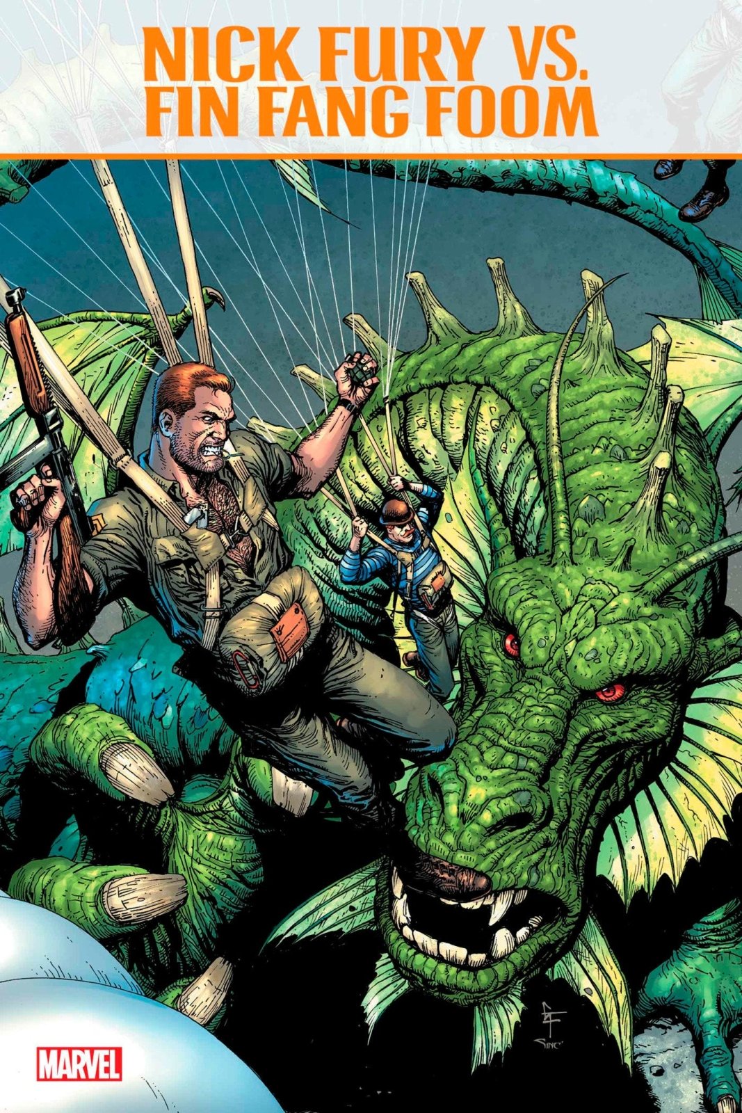 Nick Fury vs. Fin Fang Foom 1 - The Fourth Place