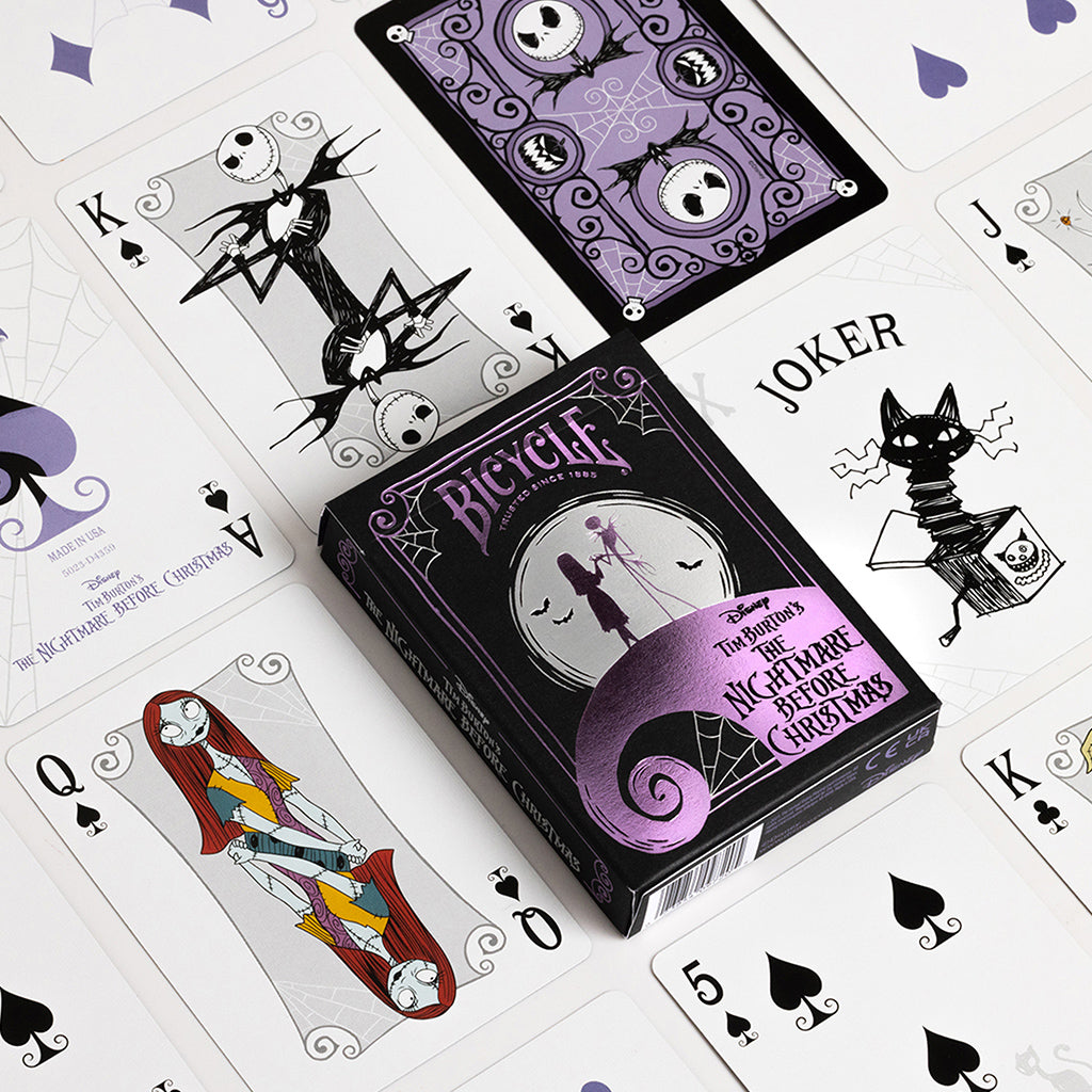 Bicycle Nightmare Before Christmas Playing Cards