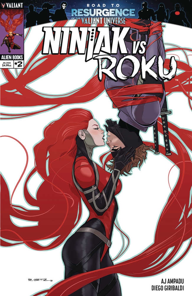 Ninjak vs Roku #2 (Of 4) Cover B Ortiz - The Fourth Place