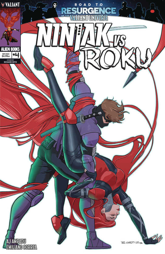 Ninjak vs Roku #4 (Of 4) Cover A Ortiz - The Fourth Place