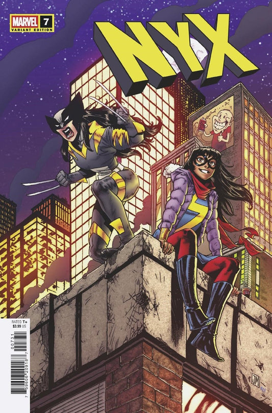 NYX #7 Justin Mason Variant - The Fourth Place