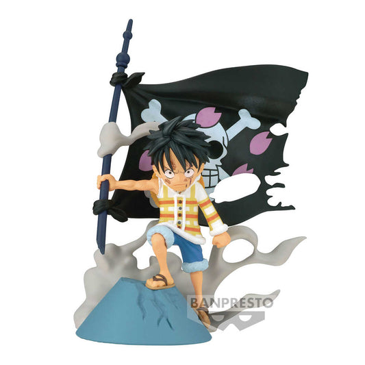 One Piece Log Stories Monkey D Luffy Wcf Figure - The Fourth Place