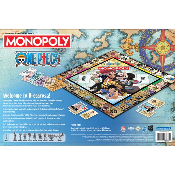 One Piece Monopoly - The Fourth Place