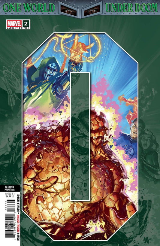 One World Under Doom 2 Ben Harvey 2nd Print Variant - The Fourth Place
