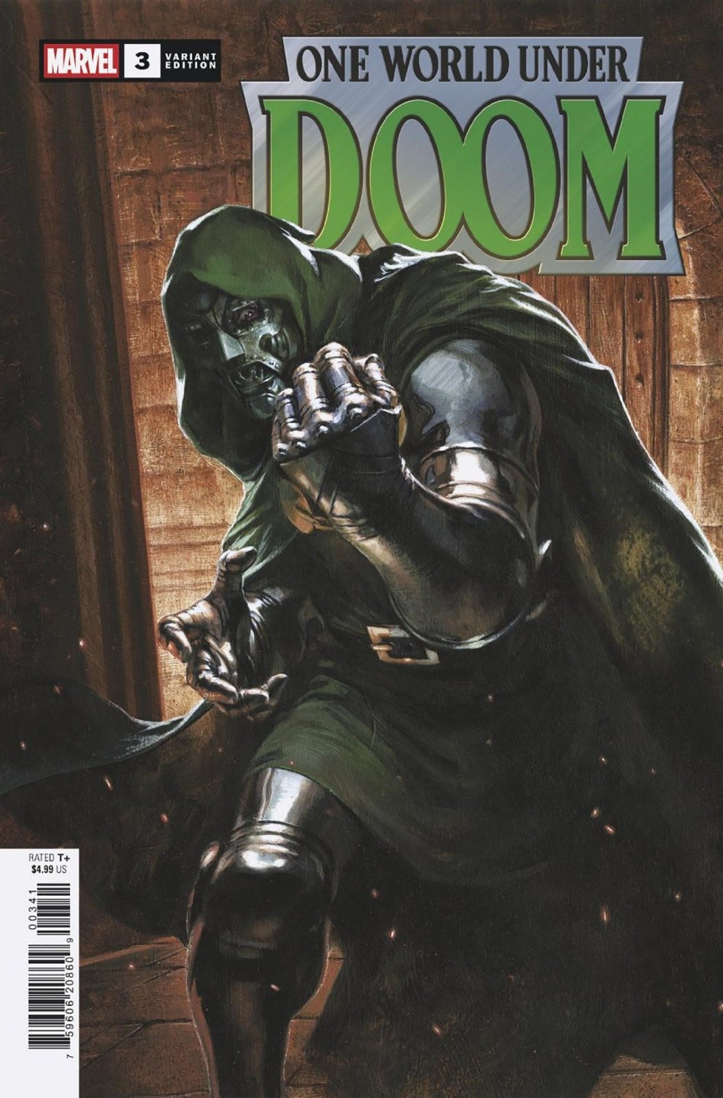 One World Under Doom 3 (Of 9) Gabriele Dellotto Variant - The Fourth Place