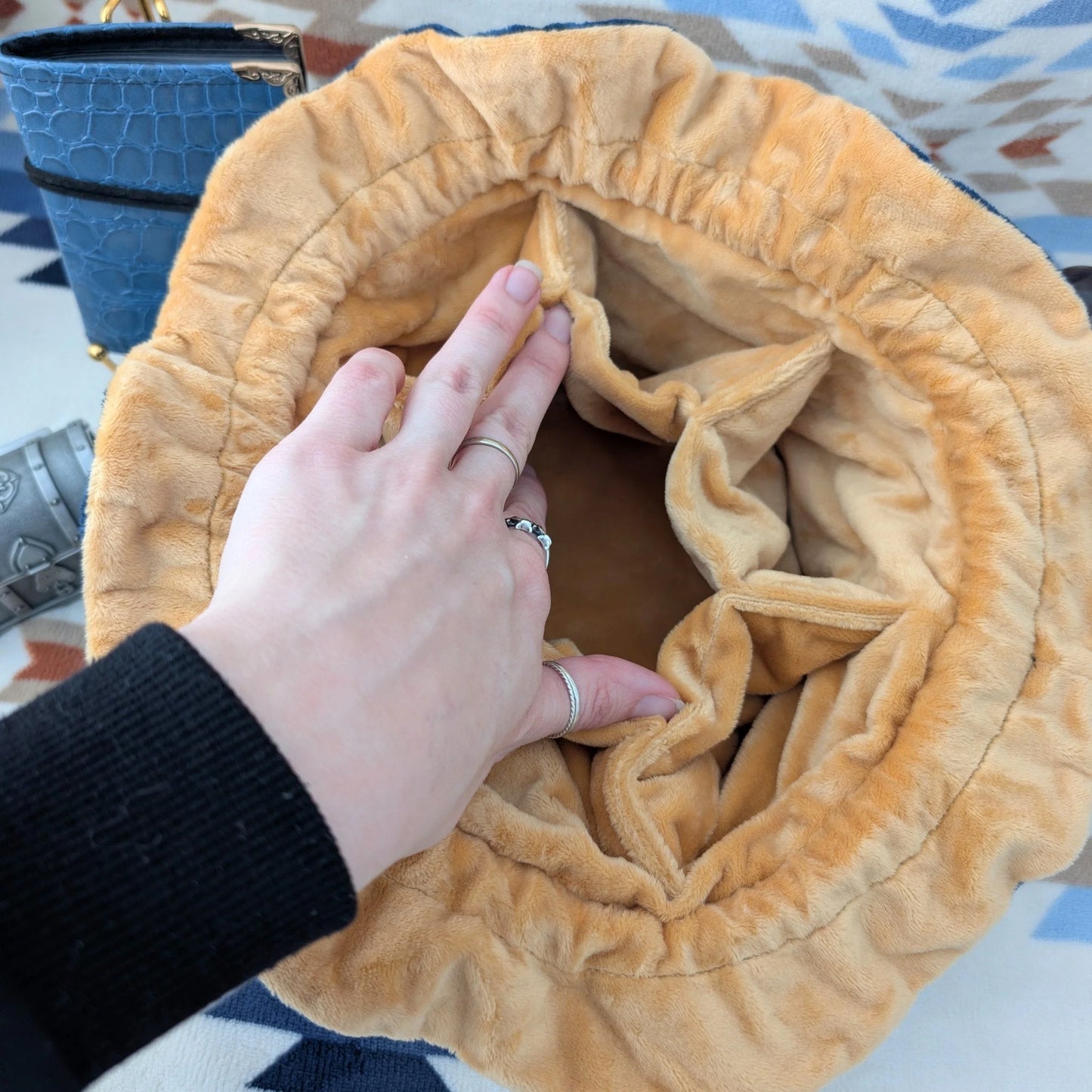 Owl Plush Dice Bag