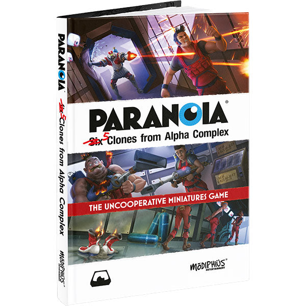 Paranoia RPG: Five Clones from Alpha Complex