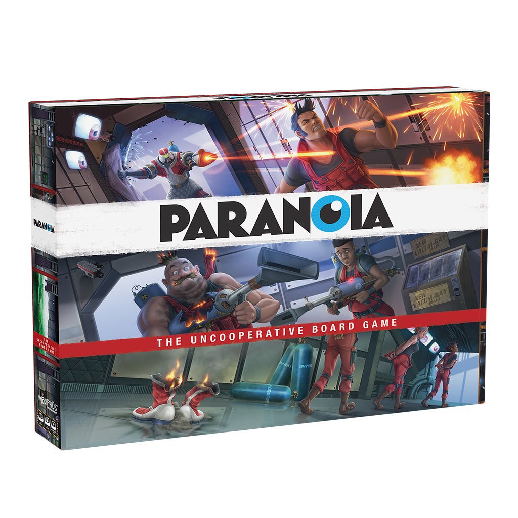 Paranoia: The Uncooperative Board Game - The Fourth Place