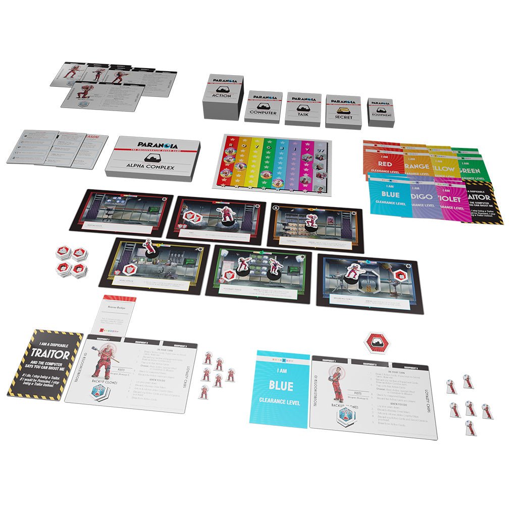 Paranoia: The Uncooperative Board Game - The Fourth Place