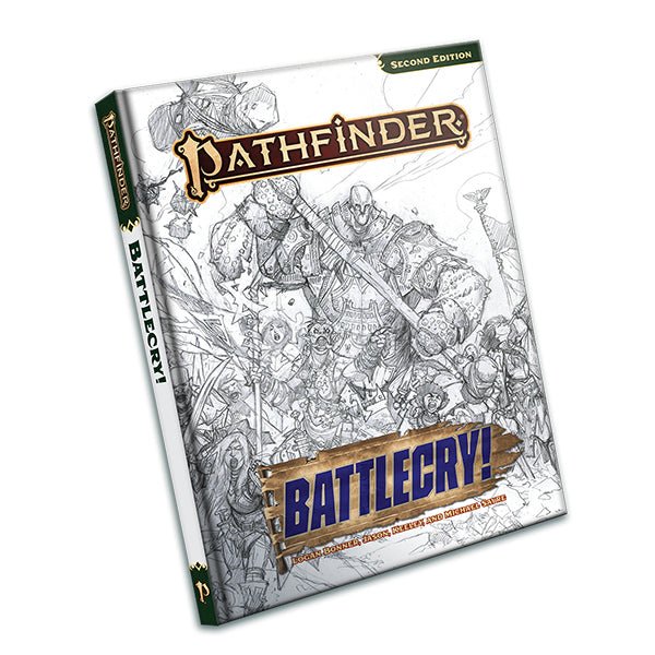 Pathfinder 2e: Battlecry! Sketch Cover Edition - The Fourth Place