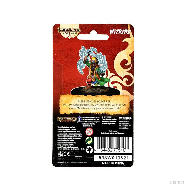Pathfinder Battles Premium Minis: Gnome Sorcerer Male - The Fourth Place