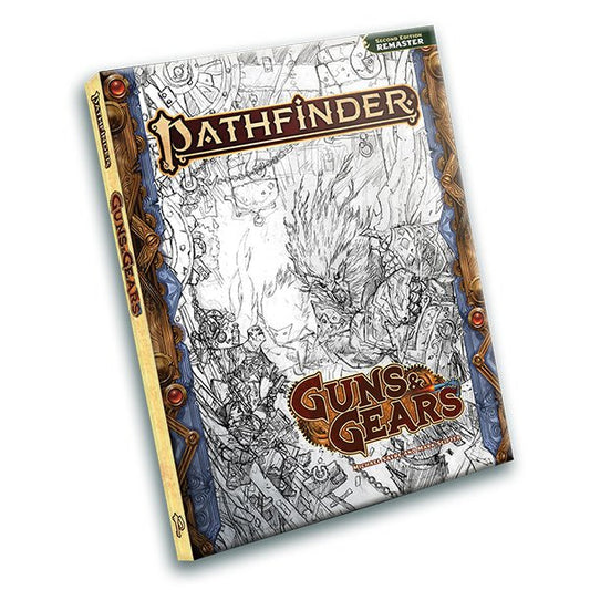 Pathfinder RPG, 2e: Guns & Gears (Remastered), Sketch Cover - The Fourth Place