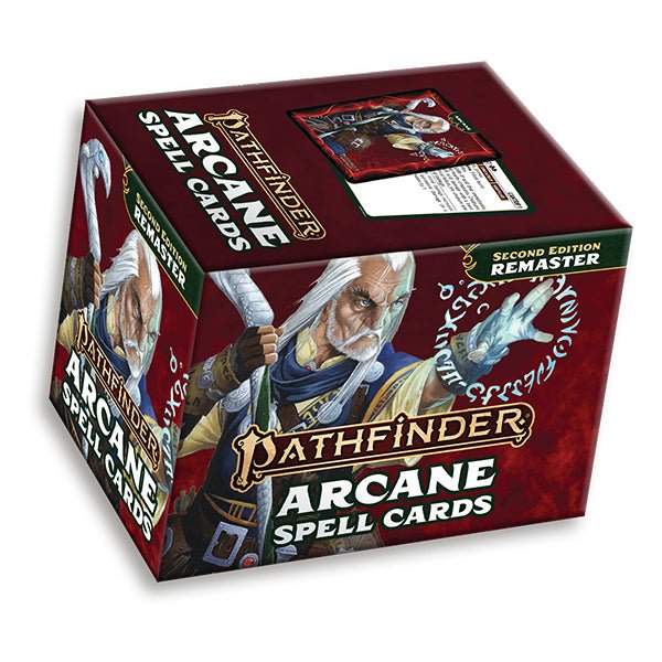 Pathfinder RPG, 2e: Spell Cards - Arcane, Remastered - The Fourth Place