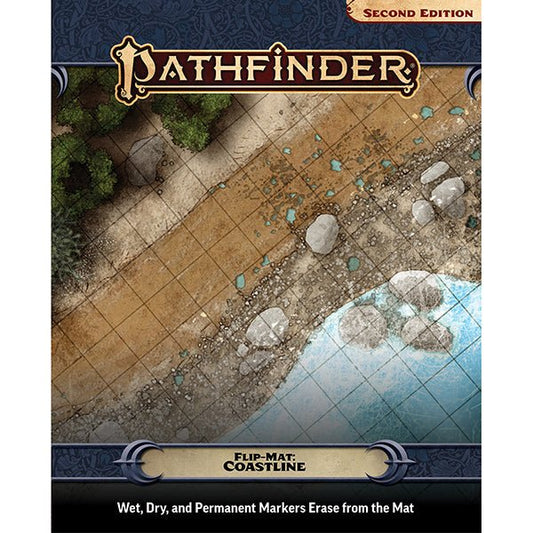 Pathfinder RPG: Flip - Mat - Coastline - The Fourth Place