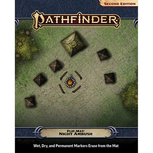 Pathfinder RPG: Flip - Mat - Night Ambush - The Fourth Place