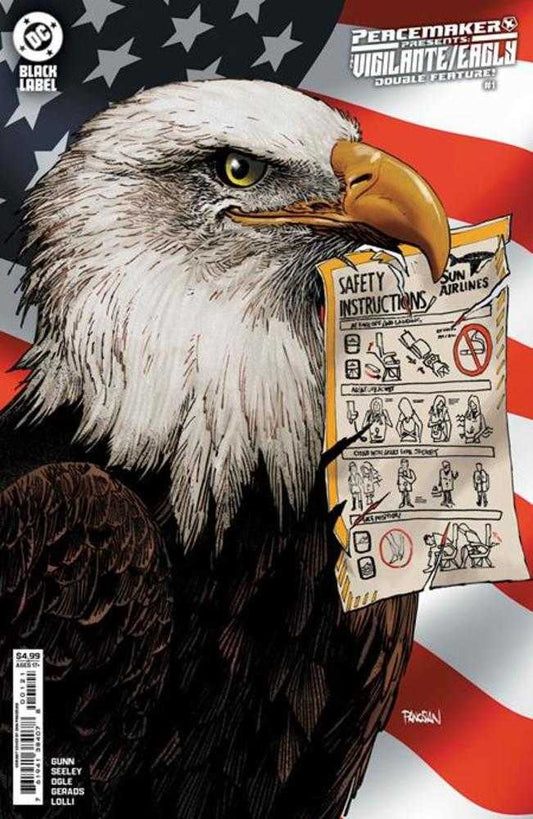 Peacemaker Presents The Vigilante Eagly Double Feature 1 (Of 5) Cover B Dan Panosian Card Stock Variant (Mature) - The Fourth Place