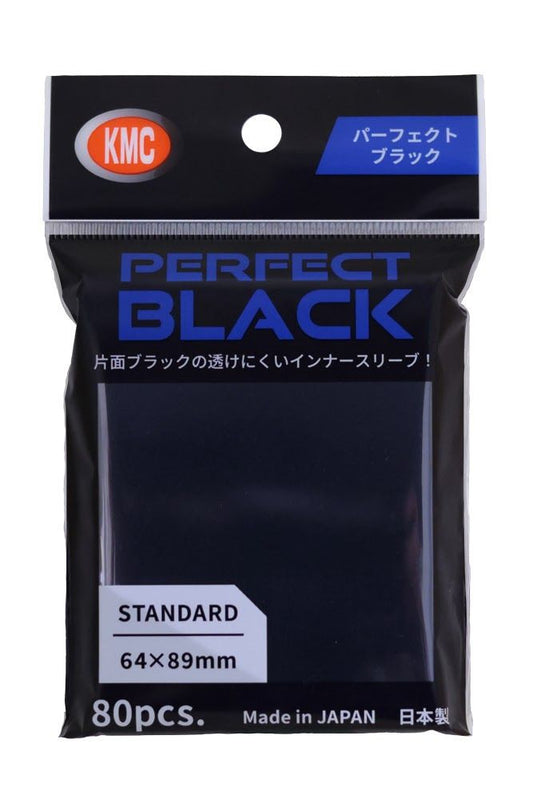 KMC PERFECT SIZE SLEEVE - BLACK 80CT