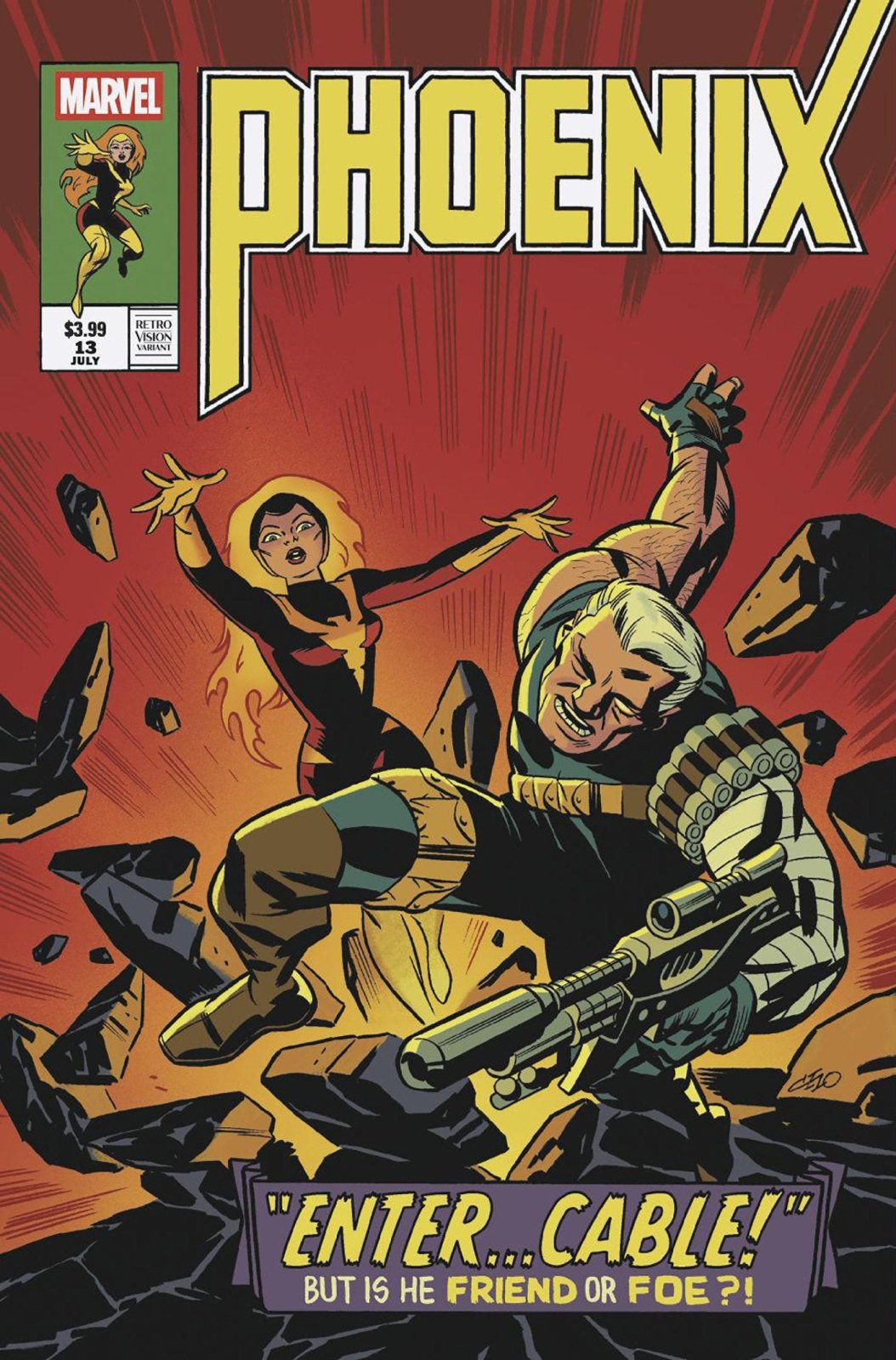 Phoenix 13 Michael Cho Retrovision Variant - The Fourth Place