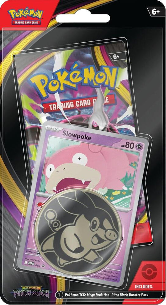 Pitch Black Slowpoke Checklane Blister - Pokémon TCG