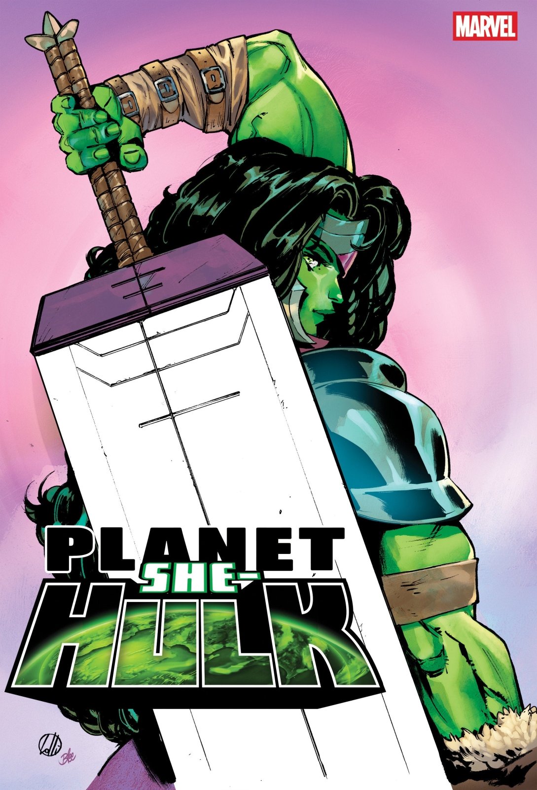 Planet She Hulk 1 Matteo Lolli Foil Variant - The Fourth Place