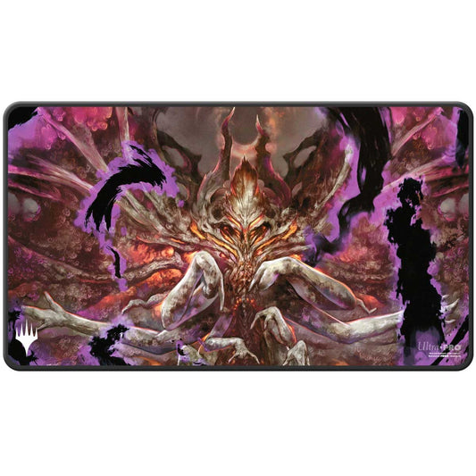 Playmat: MTG - Duskmourn - Black Stitched - Damnation - The Fourth Place