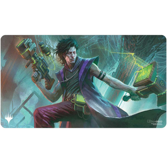 Playmat: MTG - Duskmourn - Winter, Cynical Oppurtunisht - The Fourth Place