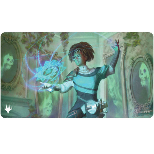 Playmat: MTG - Duskmourn - Zimone, Mystery Unraveler - The Fourth Place