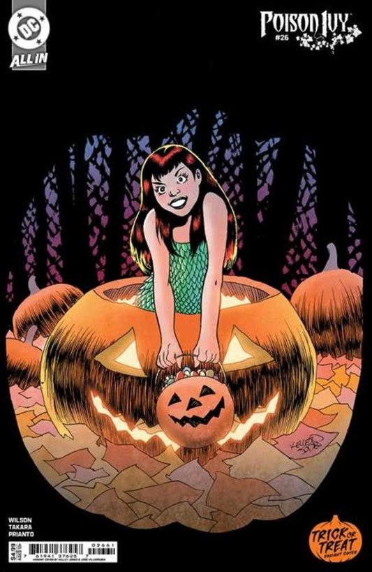 Poison Ivy #26 Cover D Kelley Jones Trick Or Treat Card Stock Variant - The Fourth Place