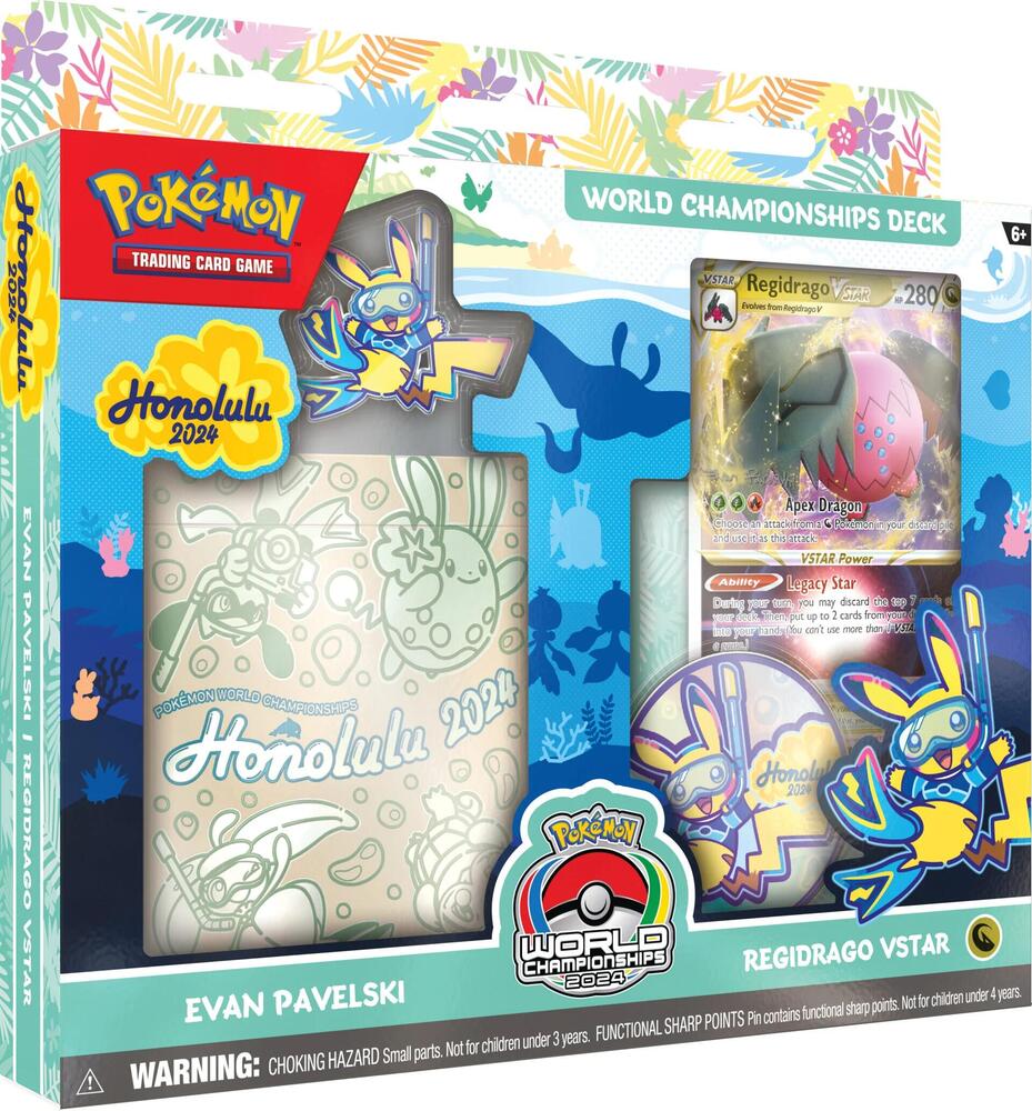 Pokemon TCG: 2024 World Championship Deck - Evan Pavelski (Regidrago VSTAR) - The Fourth Place
