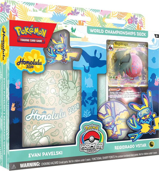 Pokemon TCG: 2024 World Championship Deck - Evan Pavelski (Regidrago VSTAR) - The Fourth Place