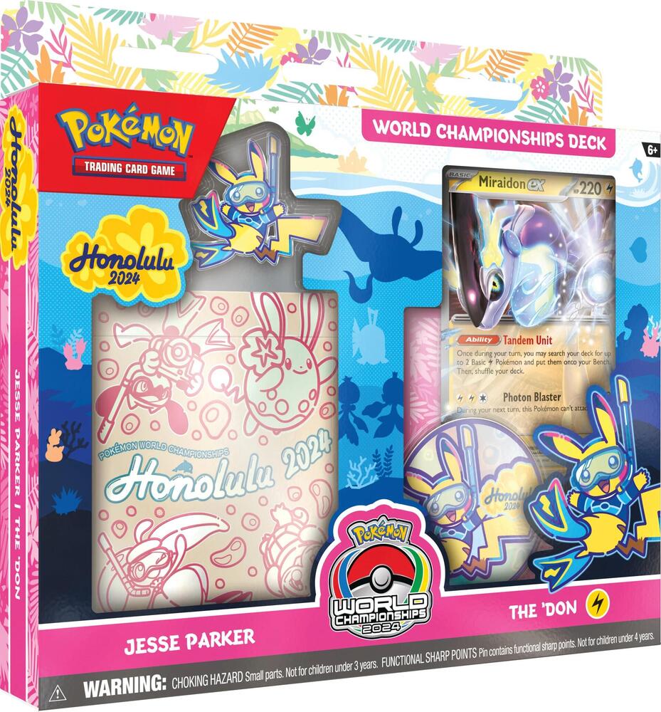 Pokemon TCG: 2024 World Championship Deck - Jesse Parker (The 'Don) - The Fourth Place