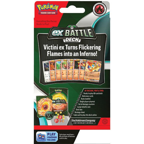 Pokemon TCG: Ex Battle Deck (2 Types) (Victini ex or Miraidon ex) - The Fourth Place Pokemon TCG: Ex Battle Deck (2 Types) (Victini ex or Miraidon ex) - The Fourth Place