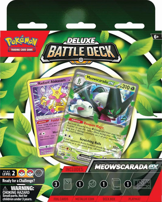 Pokemon TCG: Ex Deluxe Battle Deck (Meowscarada Ex) - The Fourth Place