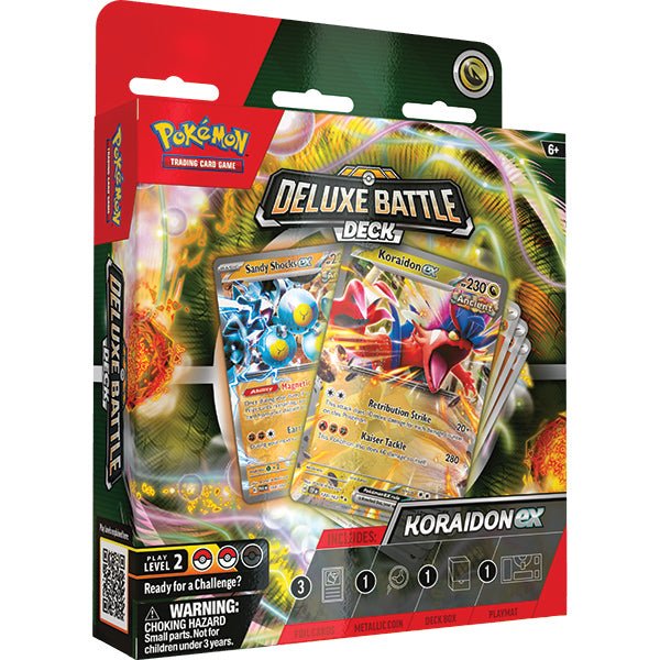 Pokemon TCG: Ex Deluxe Battle Deck (Miraidon ex or Koraidon ex) - The Fourth Place