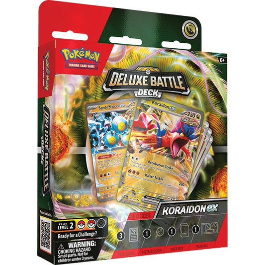 Pokemon TCG: Ex Deluxe Battle Deck (Miraidon ex or Koraidon ex) - The Fourth Place