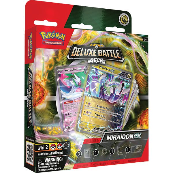 Pokemon TCG: Ex Deluxe Battle Deck (Miraidon ex or Koraidon ex) - The Fourth Place