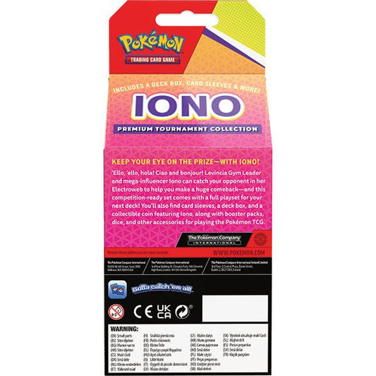 Pokemon TCG: Iono Premium Tournament Collection - The Fourth Place
