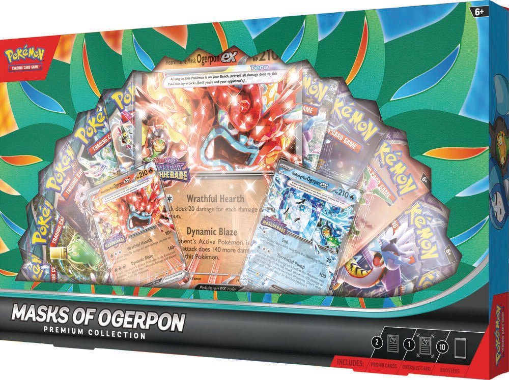 Pokemon TCG: Masks of Ogerpon Premium Collection - The Fourth Place