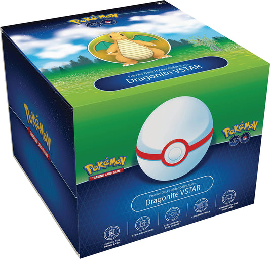 Pokemon TCG: Pokemon GO Dragonite VSTAR Premier Deck Holder Collection - The Fourth Place