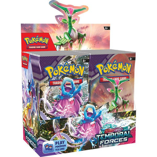 Pokemon TCG: Scarlet & Violet 05 Temporal Forces- Booster Display (SV05) - The Fourth Place