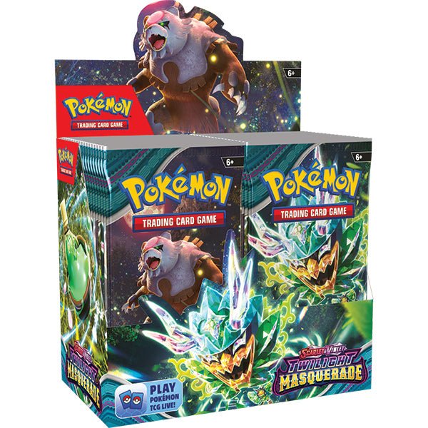 Pokemon TCG: Scarlet & Violet 06 Twilight Masquerade - Full Display Box (36 Packs) - The Fourth Place