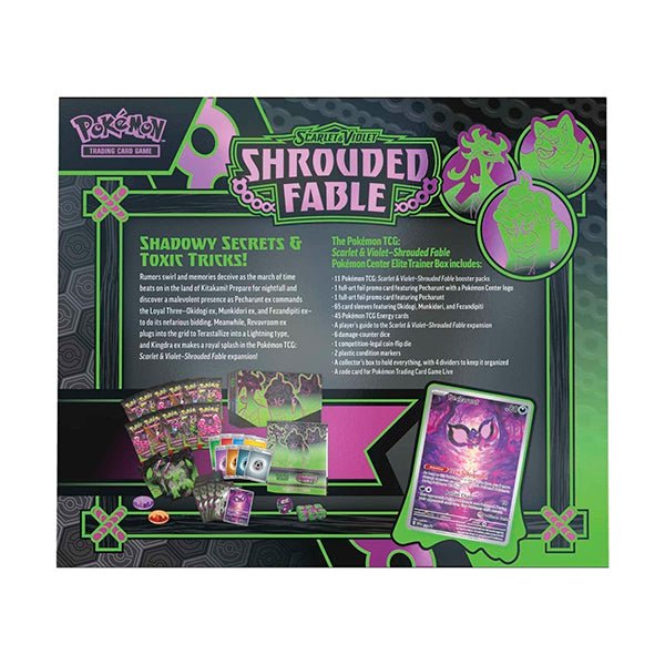 Pokemon TCG: Scarlet & Violet 6.5 Shrouded Fable - Elite Trainer Box - The Fourth Place