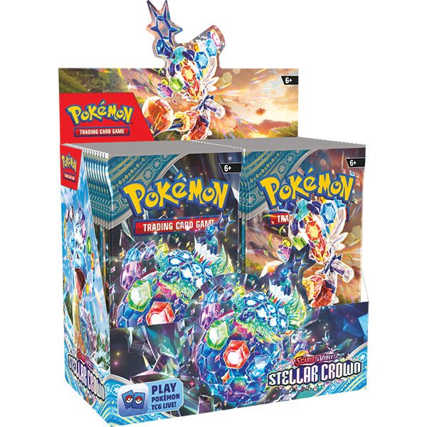 Pokemon TCG: Stellar Crown Booster Box - The Fourth Place